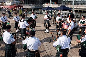 NYC Bagpiper for Wedding Reception